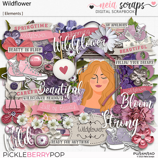 Wildflower - Elements - by Neia Scraps