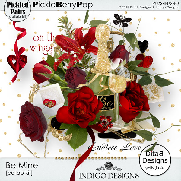 Be Mine, A Pickled Pairs Collab Kit