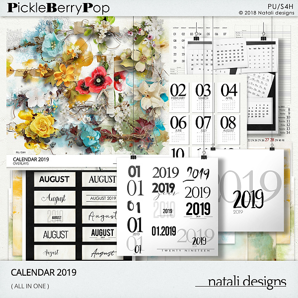 2018 Calendar Bundle