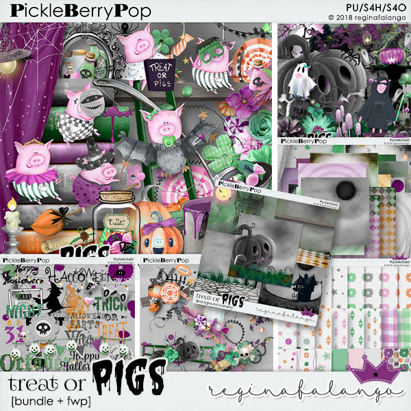 TREAT OR PIGS BUNDLE + FWP