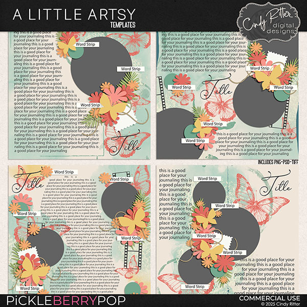 A Little Artsy [Templates] by Cindy Ritter