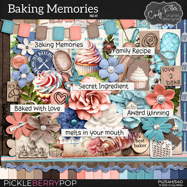 Baking Memories [Kit] by Cindy Ritter 