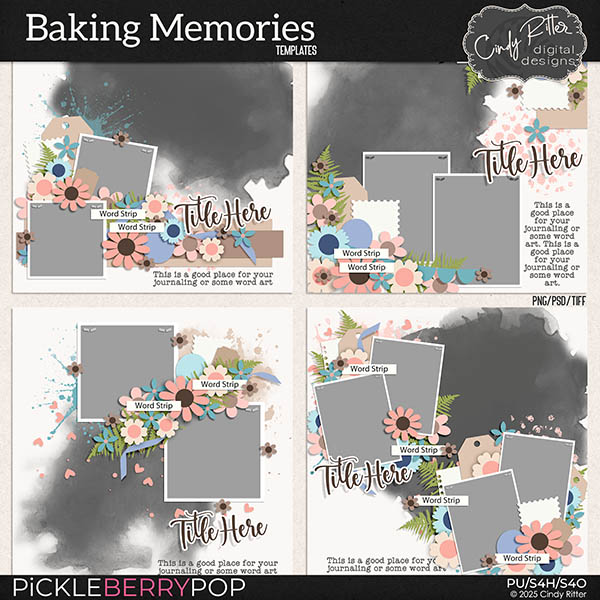 Baking Memories [Templates] by Cindy Ritter