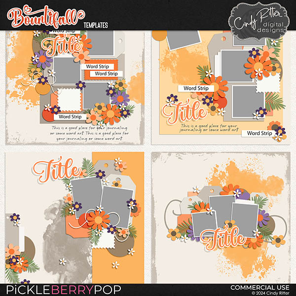 Bountifall [Templates] by Cindy Ritter