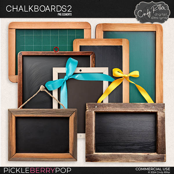 Chalkboards V2 by Cindy Ritter [CU] 