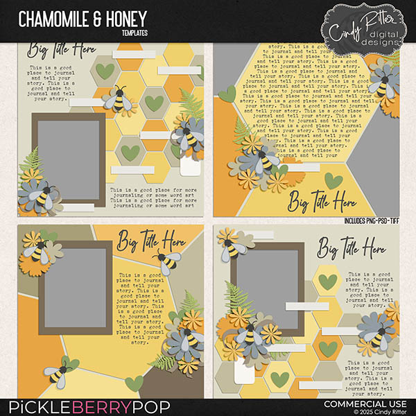 Chamomile & Honey [Templates] by Cindy Ritter