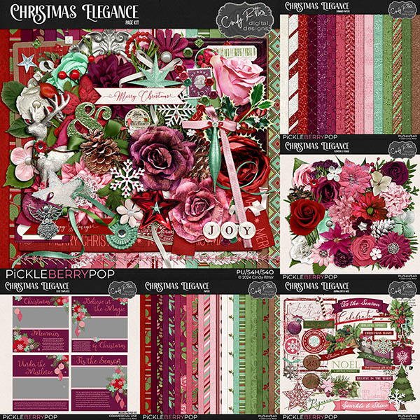 Christmas Elegance [Bundle] by Cindy Ritter 