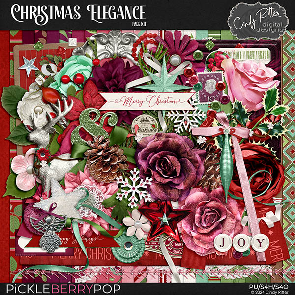 Christmas Elegance [Kit] by Cindy Ritter