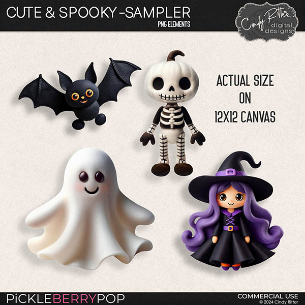 Cute & Spooky-Sampler [CU] by Cindy Ritter