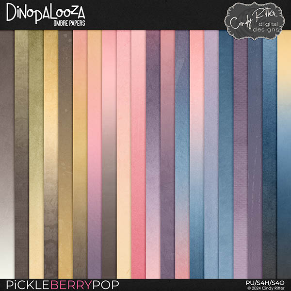 Dinopalooza [Ombre Papers] by Cindy Ritter