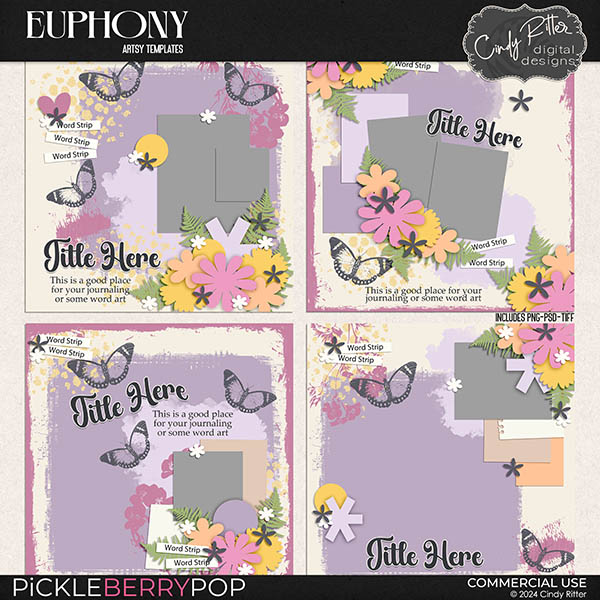 Euphony [Artsy Templates] by Cindy Ritter