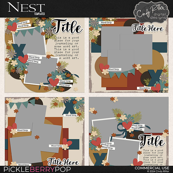 Nest [Templates] by Cindy Ritter