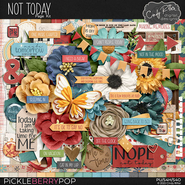 Not Today [Kit] by Cindy Ritter 