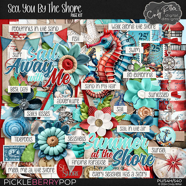 Sea You By The Shore [Kit] by Cindy Ritter 