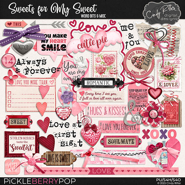 Sweets For My Sweet [Word Bits & Misc] by Cindy Ritter 