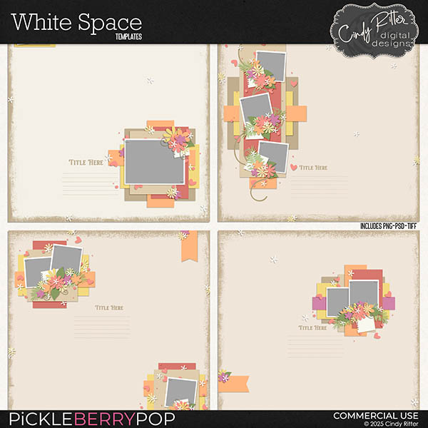 White Space V1 [Templates] by Cindy Ritter