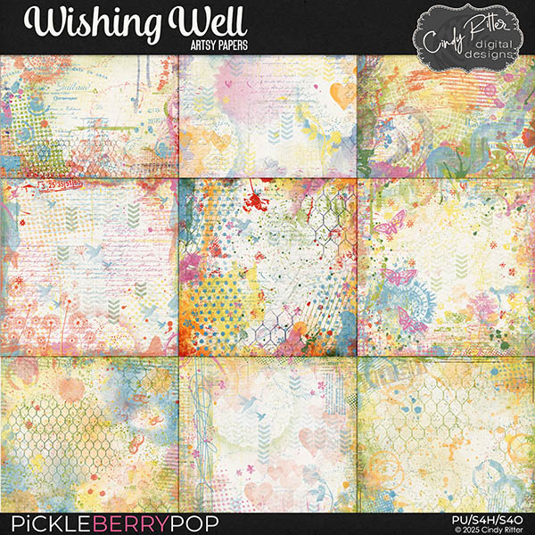 Wishing Well [Artsy Papers] by Cindy Ritter 