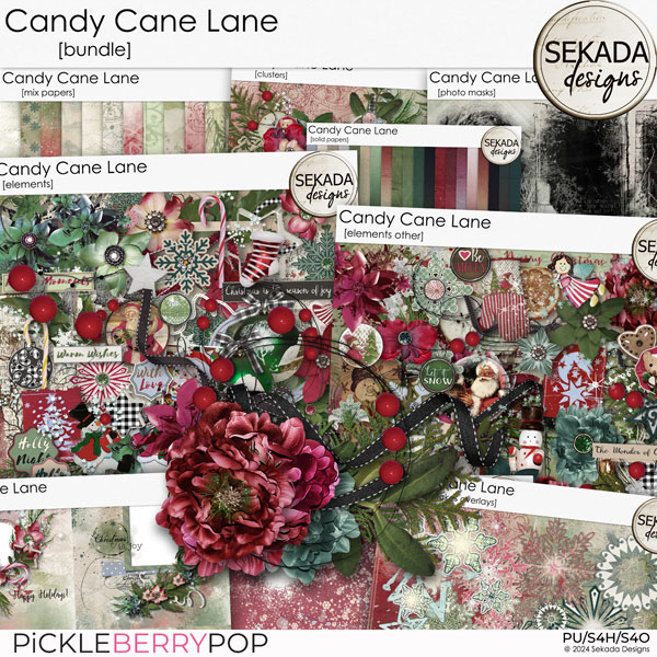 Candy Cane Lane [bundle] by Sekada Designs 