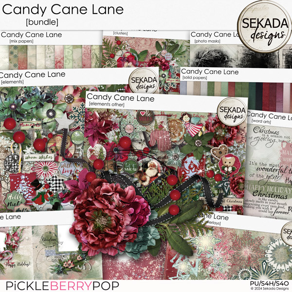 Candy Cane Lane [bundle] by Sekada Designs 