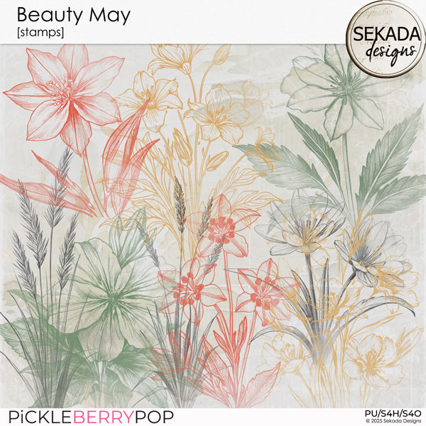Beauty May [stamps] by Sekada Designs
