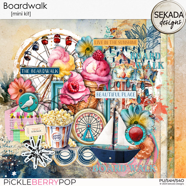 Boardwalk [mini kit] by Sekada Designs   