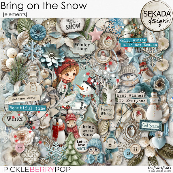 Bring on the Snow [elements] by Sekada Designs