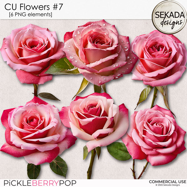 CU flowers #7 by Sekada Designs