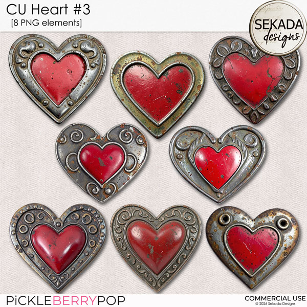 CU hearts #3 by Sekada Designs 