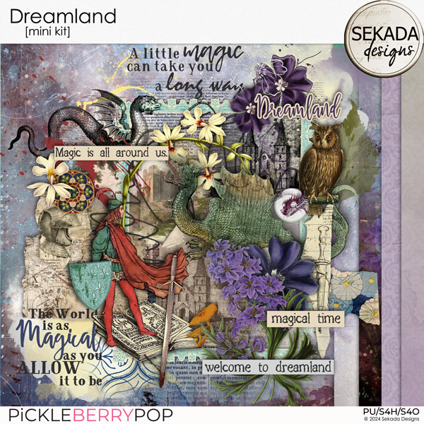 Dreamland [mini kit] by Sekada Designs 