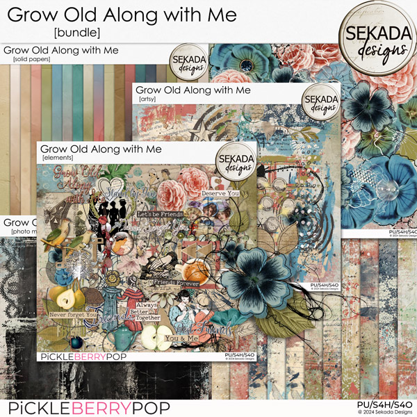 Grow Old Along with Me [bundle] by Sekada Designs