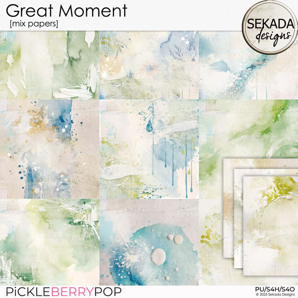 Great Moment [mix papers] by Sekada Designs
