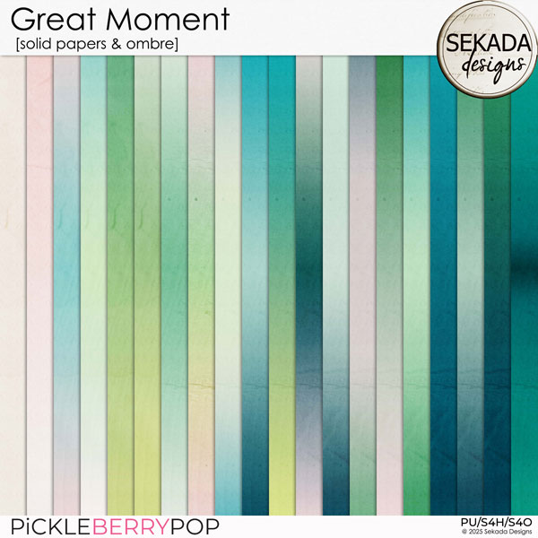 Great Moment [solid papers] by Sekada Designs