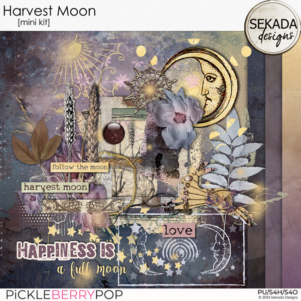 Harvest Moon [mini kit] by Sekada Designs 