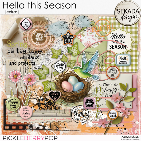 Hello this Season [extras] by Sekada Designs