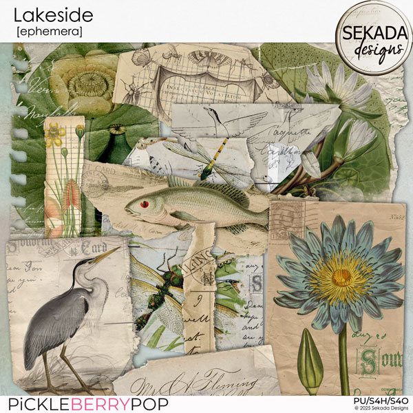 Lakeside [ephemera] by Sekada Designs