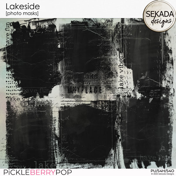 Lakeside [photo masks] by Sekada Designs