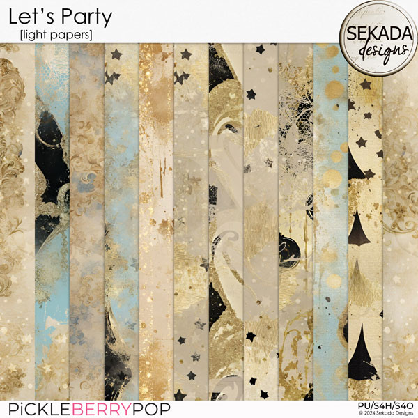 Let's Party [light papers] by Sekada Designs