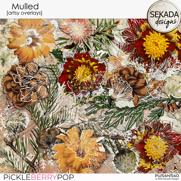 Mulled [artsy overlays] by Sekada Designs