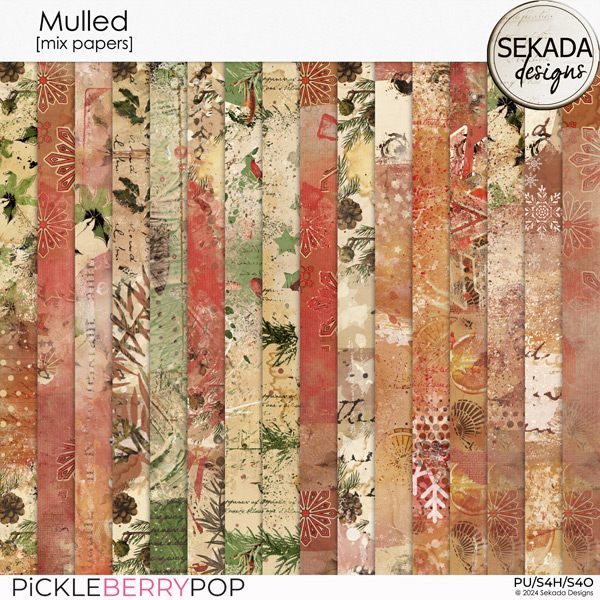 Mulled [mix papers] by Sekada Designs 