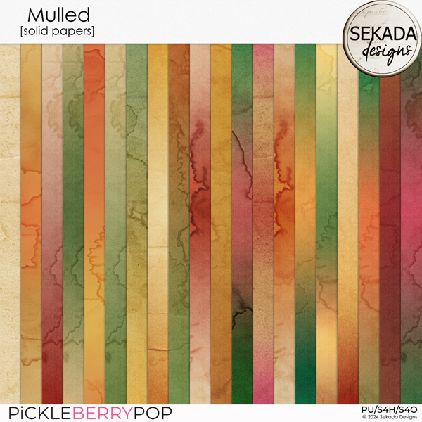 Mulled [solid papers] by Sekada Designs 