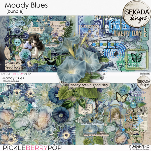 Moody Blues [bundle] by Sekada Designs