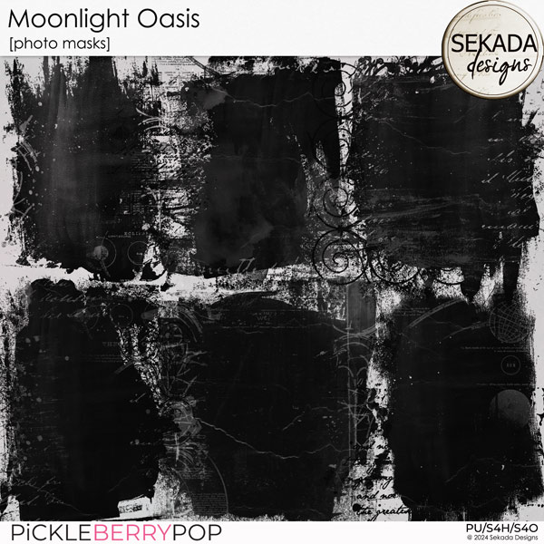 Moonlight Oasis [photo masks] by Sekada Designs 