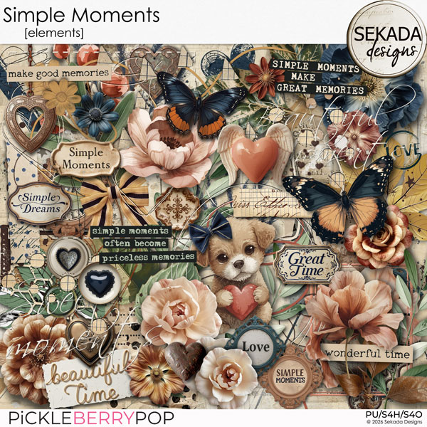 Simple Moments [elements] by Sekada Designs 
