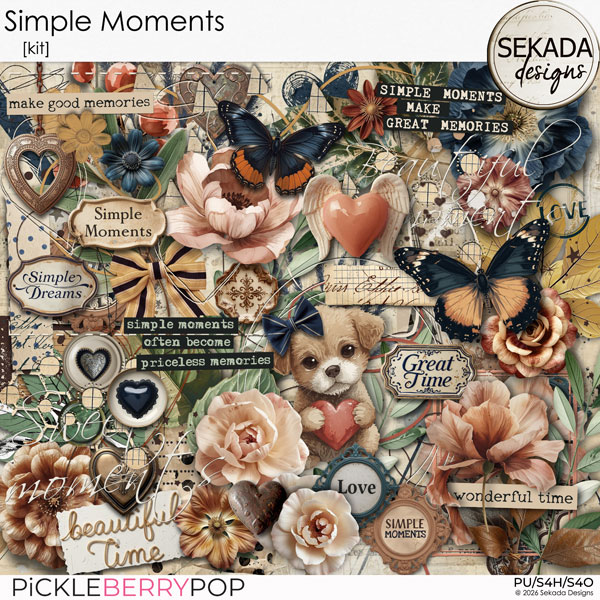 Simple Moments [kit] by Sekada Designs