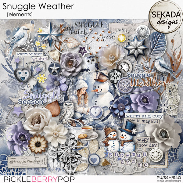 Snuggle Weather [elements] by Sekada Designs 