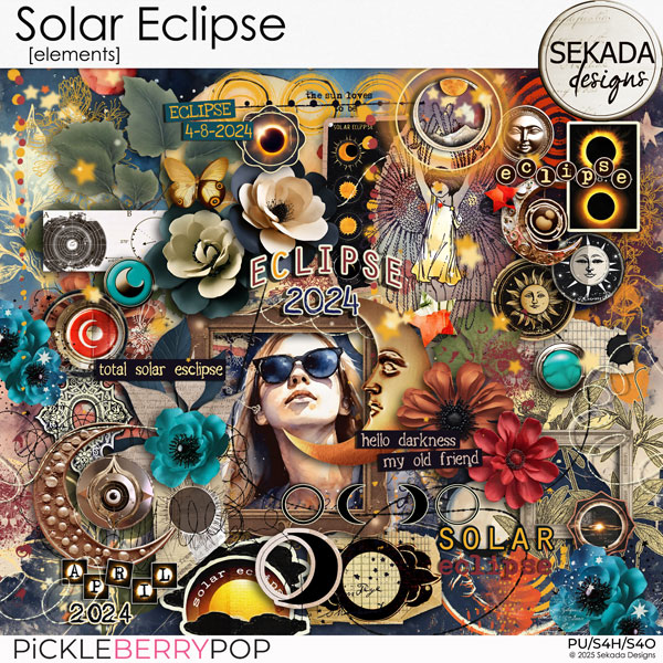 Solar Eclipse [elements] by Sekada Designs