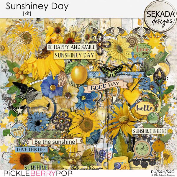 Sunshiney Day [kit] by Sekada Designs