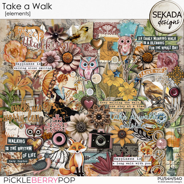 Take a Walk [elements] by Sekada Designs