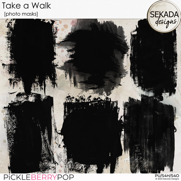 Take a Walk [photo masks] by Sekada Designs