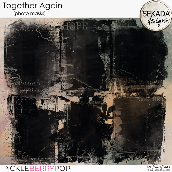 Together Again [photo masks] by Sekada Designs  